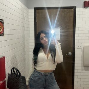 American eagle zipper top